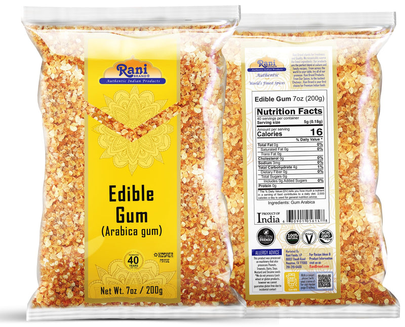 Rani Edible Gum, Arabica & Tragacanth {6 Sizes Available}
