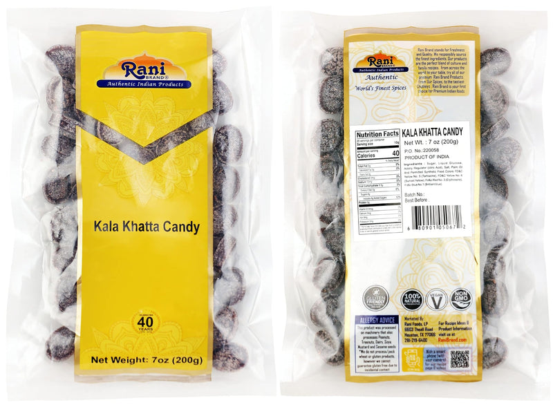 Rani Assorted Candies 7oz (200g) Pack of 6, Cola, Kachi Kerry, Kala Khatta, Tamarind, Pineapple, Mango Mood Candy ~ Indian Tasty Treats | Vegan | Gluten Friendly | NON-GMO | Indian Origin