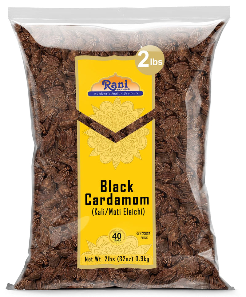 Rani Black Cardamom (Kali Elachi) {6 Sizes Available}