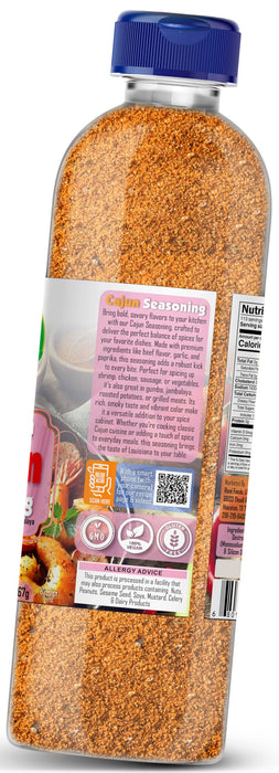 Rani Louisiana Cajun Seasoning (Special Blend for Gumbo, Jambalaya Crawfish, Shrimp) 20oz (1.25lbs) 567g PET Jar ~ All Natural | Gluten Friendly | NON-GMO | Kosher | Vegan | Indian Origin
