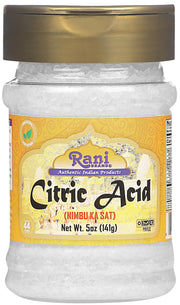 Rani Citric Acid Powder, Food Grade 5oz
