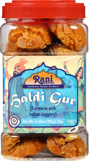 Rani Haldi Gur (Turmeric with Indian Jaggery) 70oz