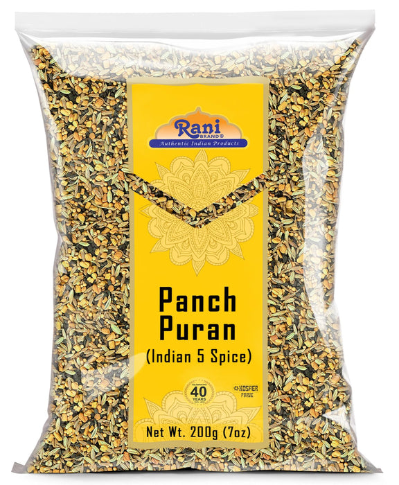 Rani Panch Puran (5 Spice) 7oz (200g) ~ All Natural | Vegan | Gluten Friendly | NON-GMO | Kosher | Indian Origin