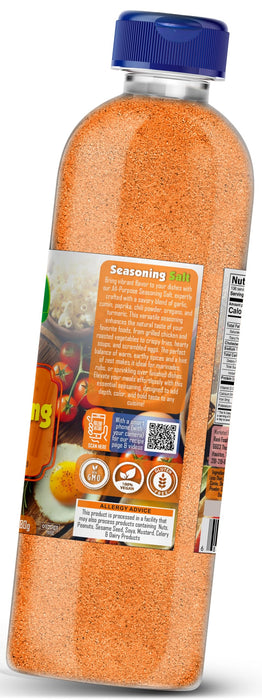 Rani No MSG Seasoning Salt (All Purpose Seasonign Salt) 24oz (1.5lbs) 680g PET Jar ~ All Natural | Gluten Friendly | NON-GMO | Kosher | Vegan | Product of USA