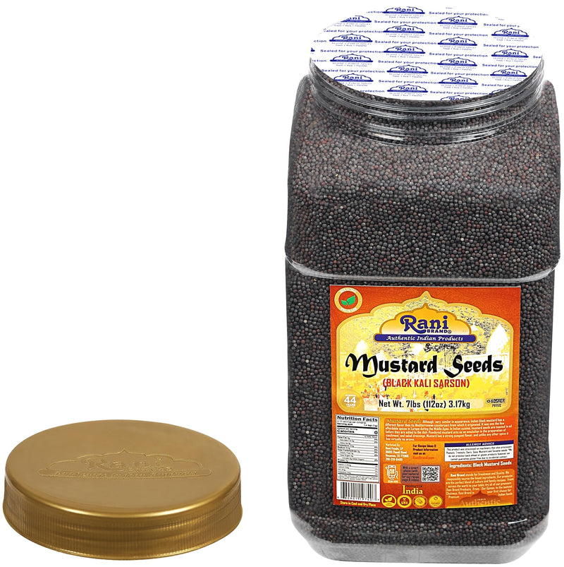 Rani Black Mustard Seeds Whole {10 Sizes Available}