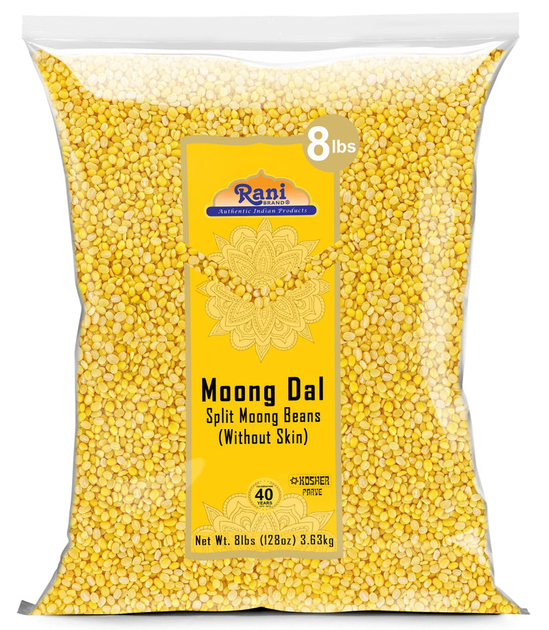 Rani Moong Dal (Split Mung Beans Without Skin) 128oz