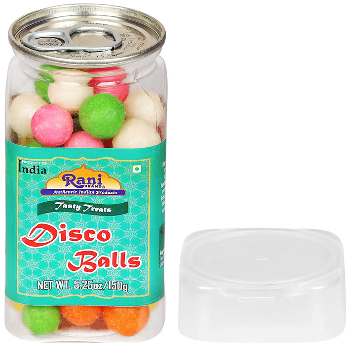 Disco Rani Rani Disco Balls 5.25oz (150g) Vacuum Sealed, Easy Open Top, Resealabl ...