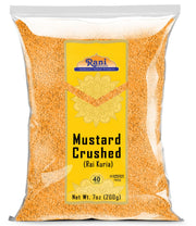 Rani Mustard Seeds Crushed Coarse 7oz