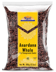 Rani Anardana (Pomegranate) Dry Whole Seeds 3.5oz