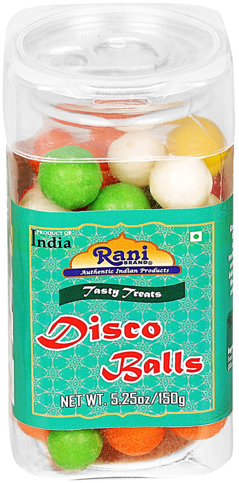 Disco Rani Rani Disco Balls 5.25oz (150g) Vacuum Sealed, Easy Open Top, Resealabl ...