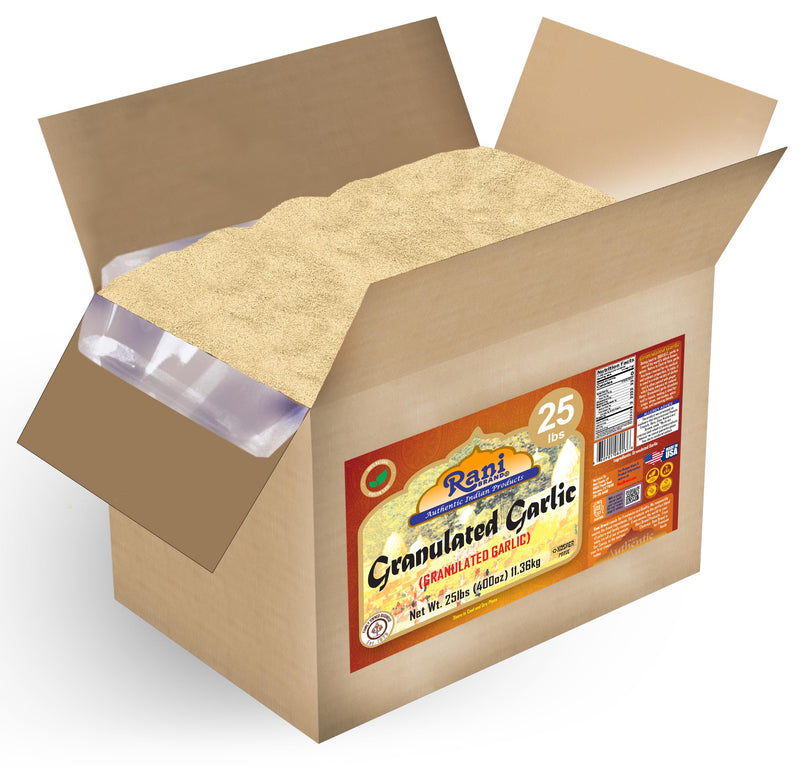 Rani Granulated Garlic (Coarse Ground Garlic) 400oz