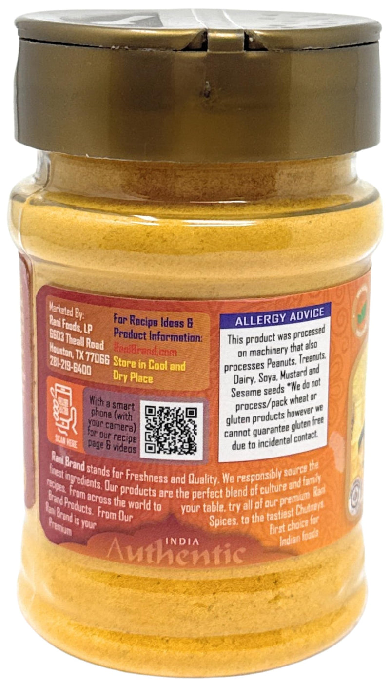 Rani Turmeric Ginger Blend 3oz (85g) PET Jar ~ All Natural | Vegan | Gluten Friendly | NON-GMO | Kosher | Indian Origin