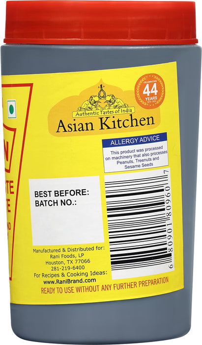 Asian Kitchen Tamarind Concentrate 32oz (2lbs) 908g PET Jar ~ Gluten Free | No Added Sugar | All Natural | Vegan | NON-GMO | Kosher | No Colors | Indian Origin