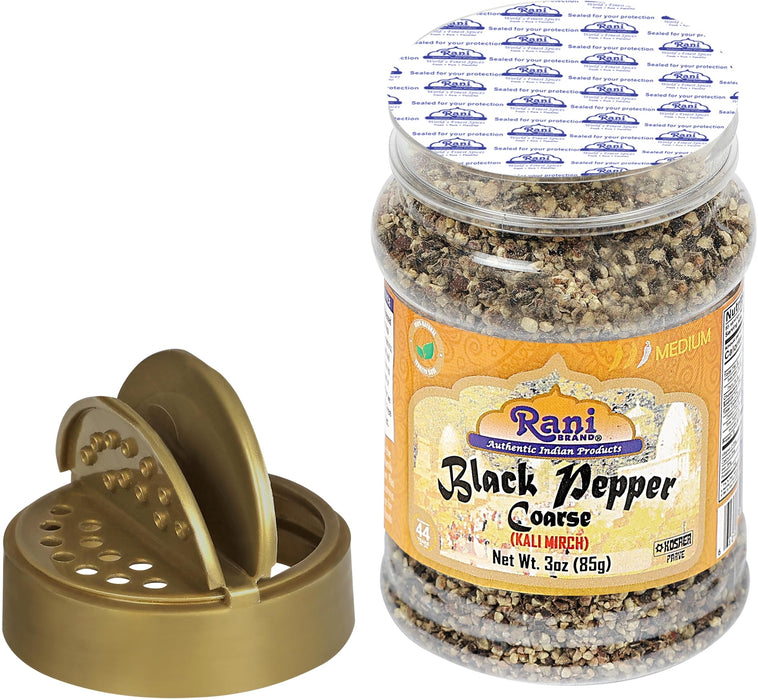 Rani Black Pepper Coarse Grind {7 Sizes Available}