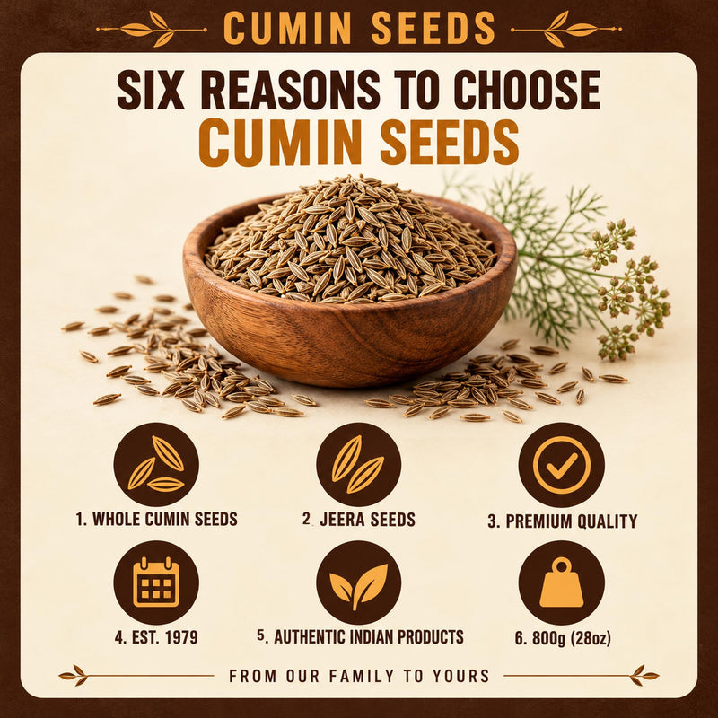 Rani Cumin Seeds Poly {5 Sizes Available}