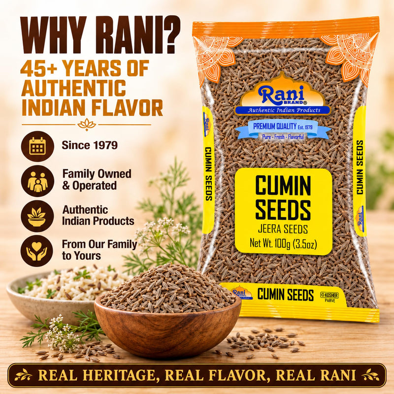 Rani Cumin Seeds Poly {5 Sizes Available}
