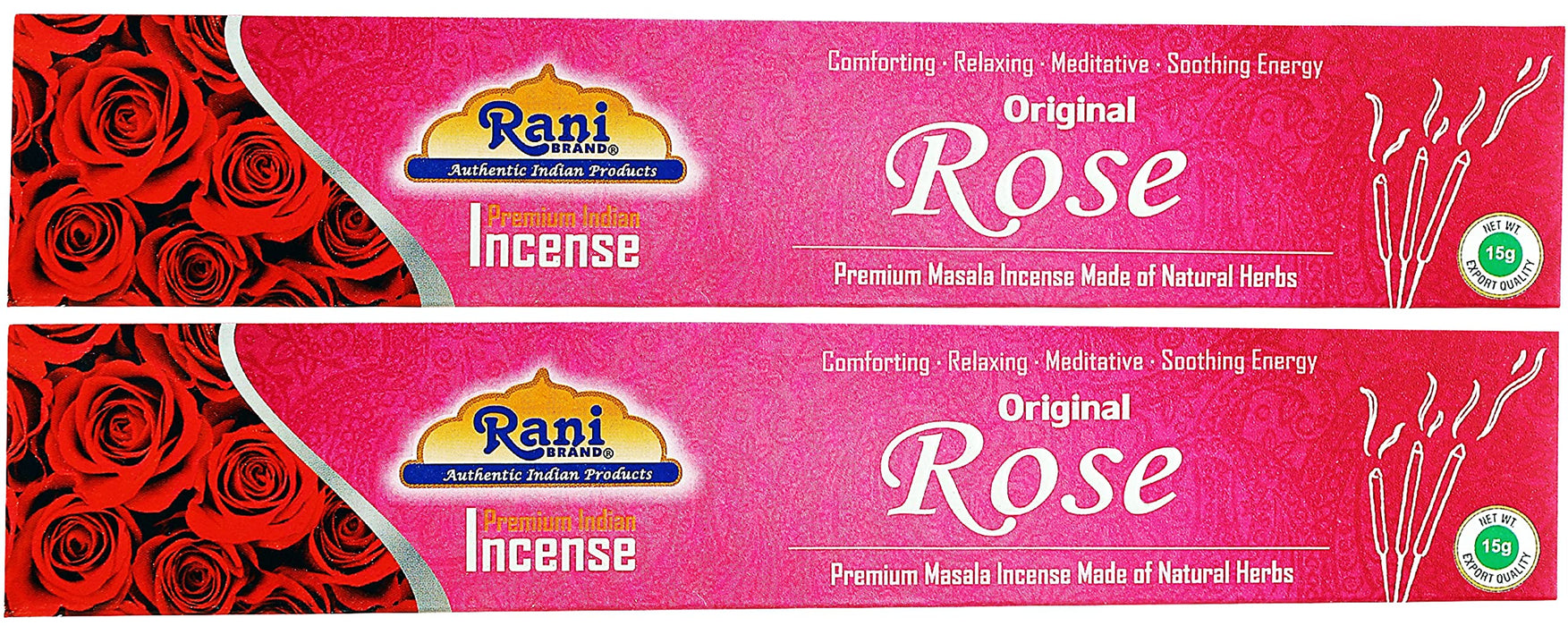 Rani Multi Pack Incense (Premium Masala Incense Made of Natural Herbs) 2 of Each Scents (Total of 12 Packets) with Incense Burner ~ Total of 120 Incense sticks | Indian Origin