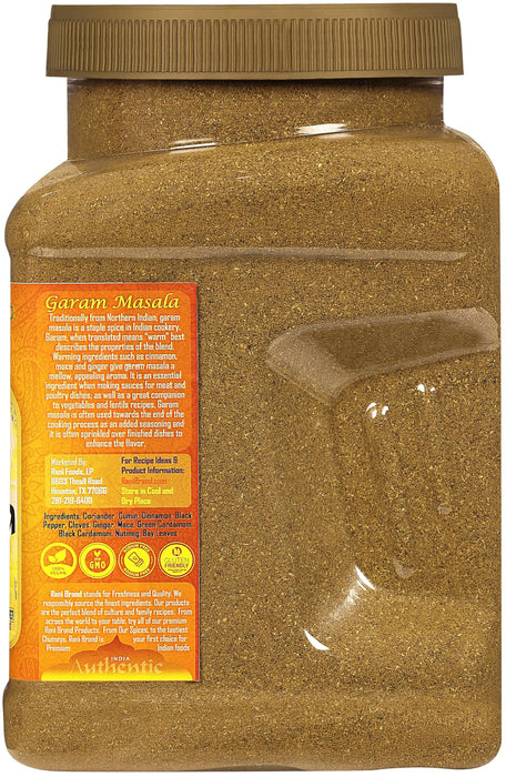 Rani Garam Masala Indian 11-Spice Blend 32oz (2lbs) 908g PET Jar ~ All Natural, Salt-Free | Vegan | No Colors | Gluten Friendly | NON-GMO | Kosher | Indian Origin