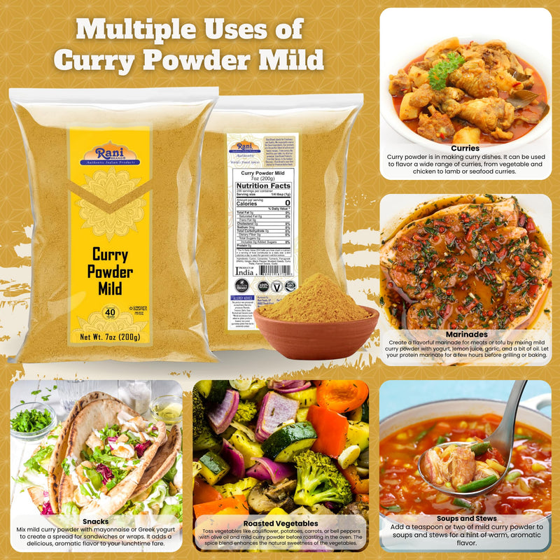 Rani Curry Powder Mild *BEST SELLER* {8 Sizes Available}