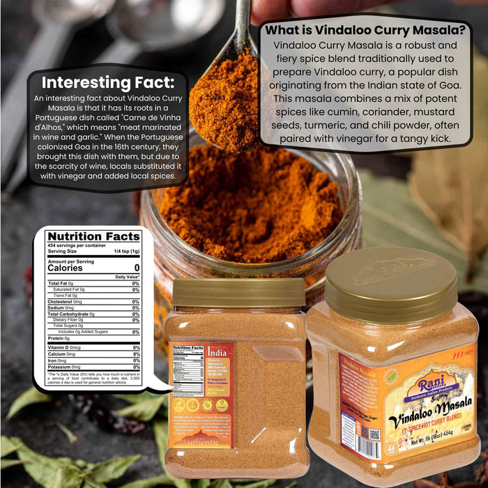 Rani Vindaloo Curry Masala {7 Sizes Available}