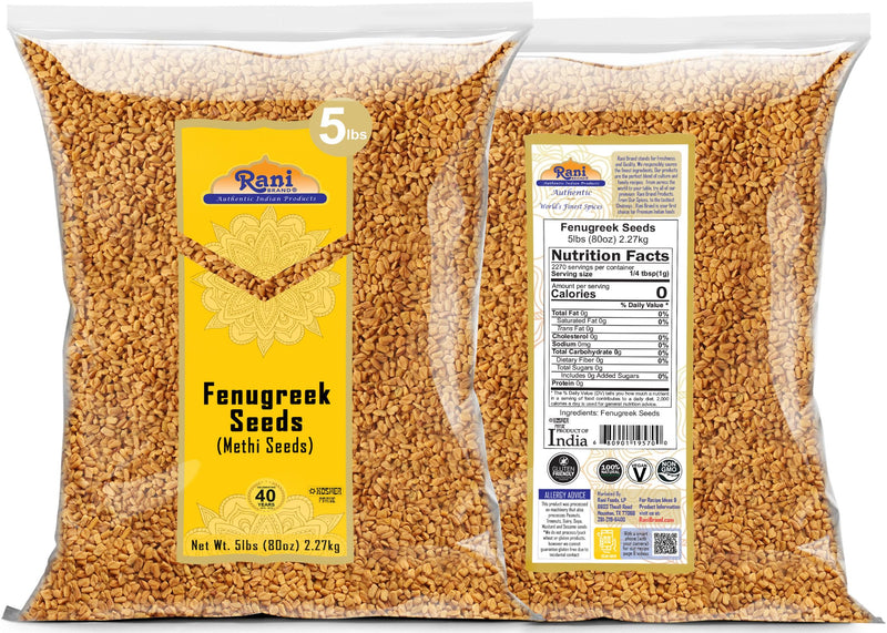 Rani Fenugreek (Methi) Seeds {11 Sizes Available}