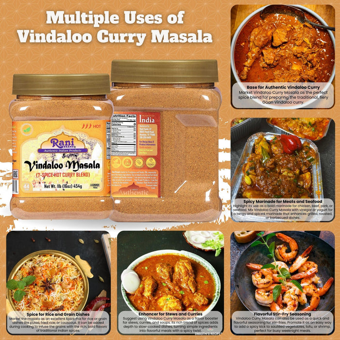 Rani Vindaloo Curry Masala {7 Sizes Available}