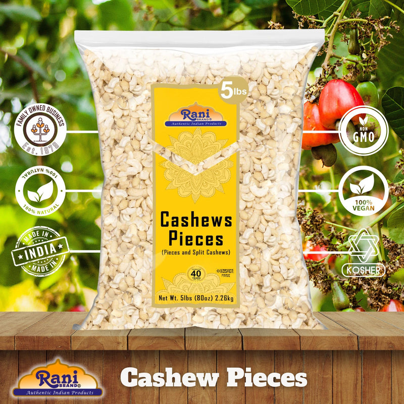 Rani Cashews Pieces {5 Sizes Available}