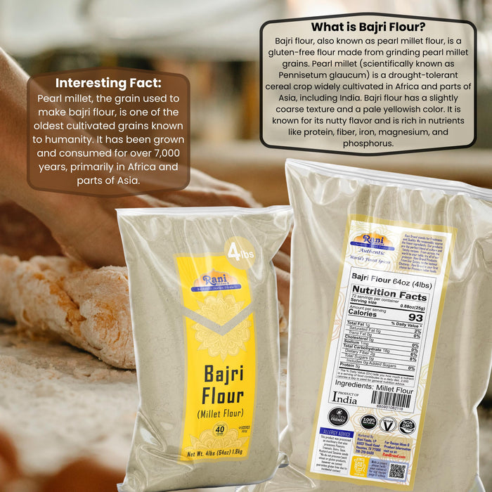 Rani Bajri (Pearl  Miller) Flour {2 Sizes Available}