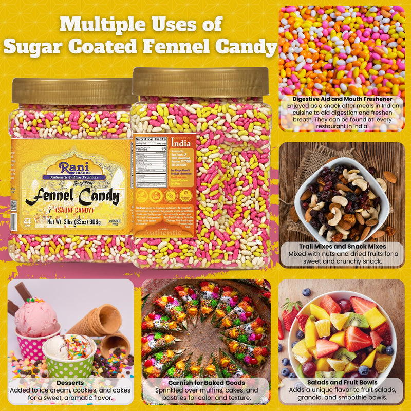 Rani Sugar Coated Fennel Candy {12 Sizes Available}