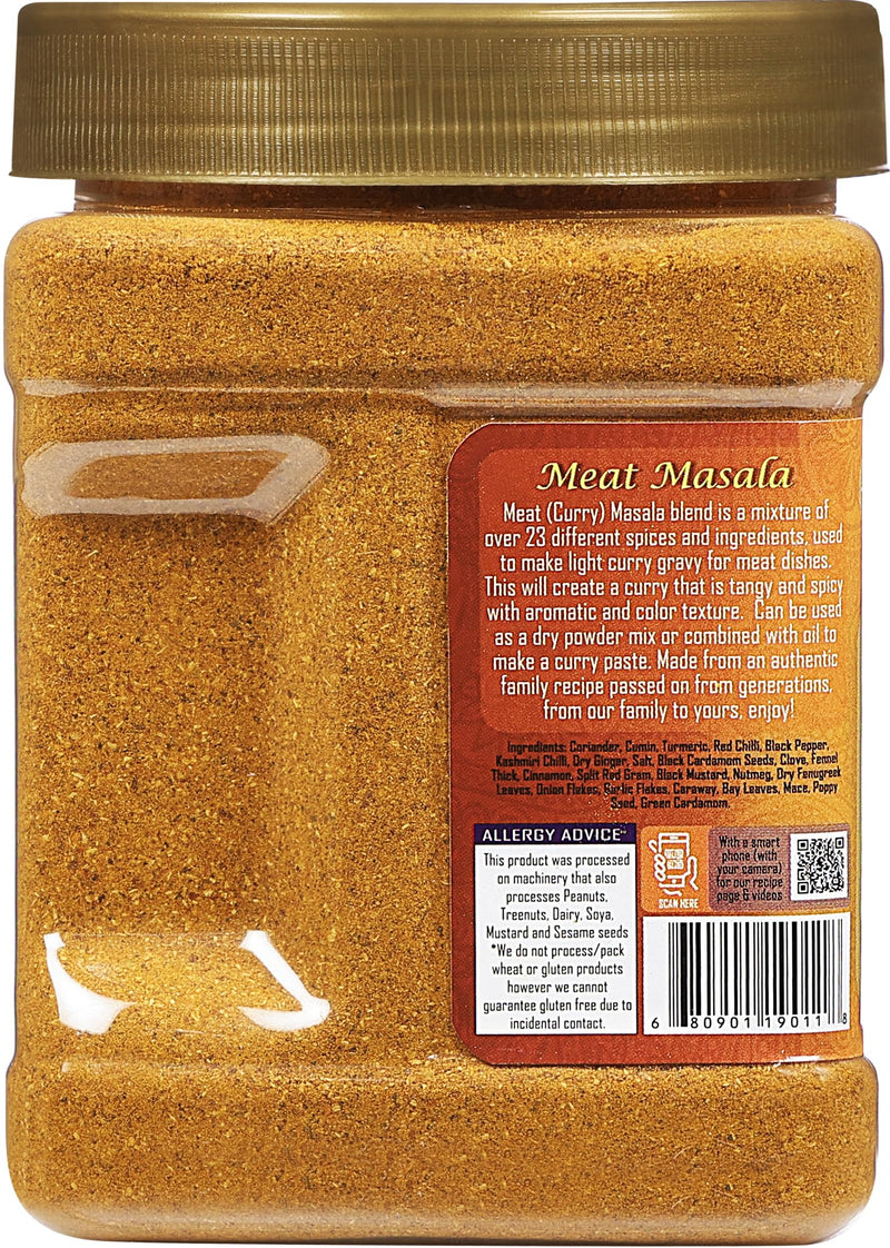Rani Meat Curry Masala 21-Spice Blend 17.5oz (1.1lbs) 500g PET Jar ~ All Natural | Vegan | No Colors | Gluten Friendly | NON-GMO | Kosher | Indian Origin