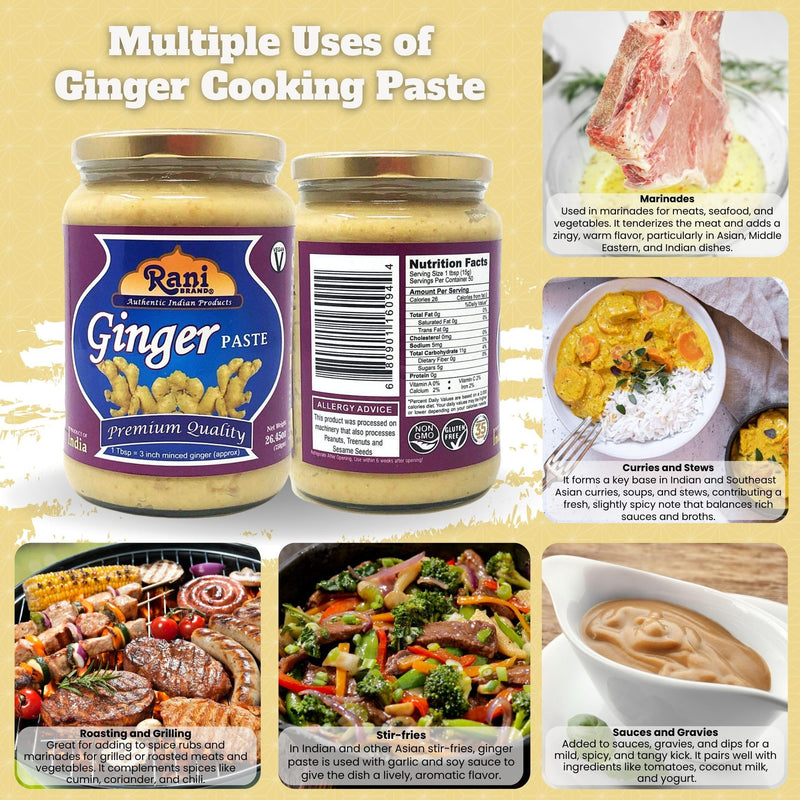 Rani Ginger Garlic Paste {6 Options Available}