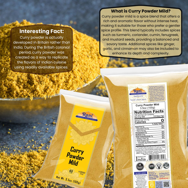 Rani Curry Powder Mild *BEST SELLER* {8 Sizes Available}