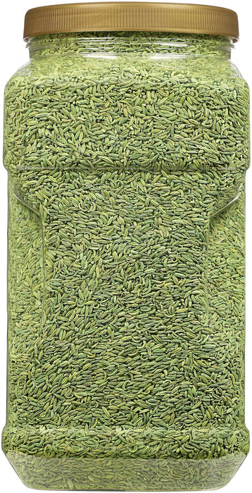 Rani Fennel (Saunf) Seeds Whole, Indian Spice 80oz (5lbs) 2.27kg Bulk PET Jar ~ All Natural | Gluten Friendly | NON-GMO | Vegan | Kosher | Indian Origin