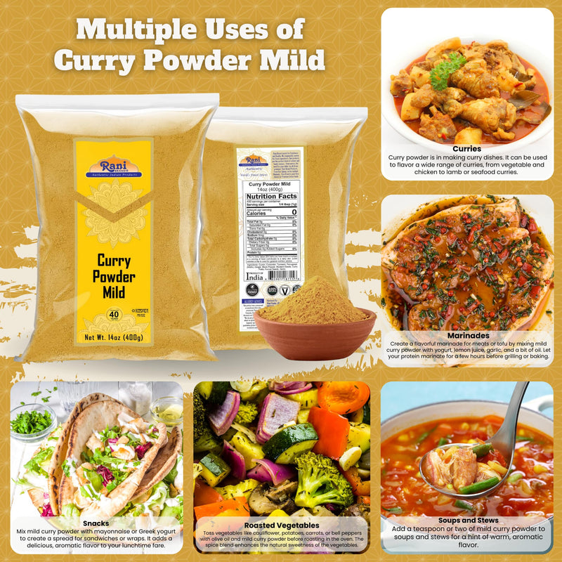Rani Curry Powder Mild *BEST SELLER* {8 Sizes Available}