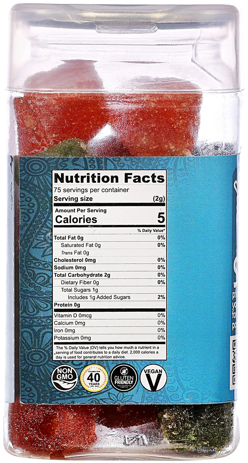 Rani Jelly Cubes 5.25oz (150g) Vacuum Sealed, Easy Open Top, Resealable Container ~ Indian Tasty Treats | Vegan | Gluten Friendly | NON-GMO | Indian Origin