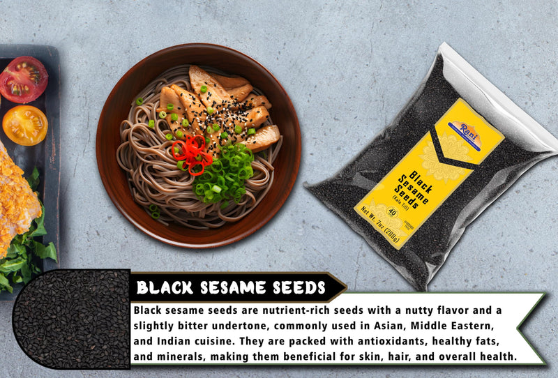 Rani Black Sesame Seeds {2 Sizes Available}