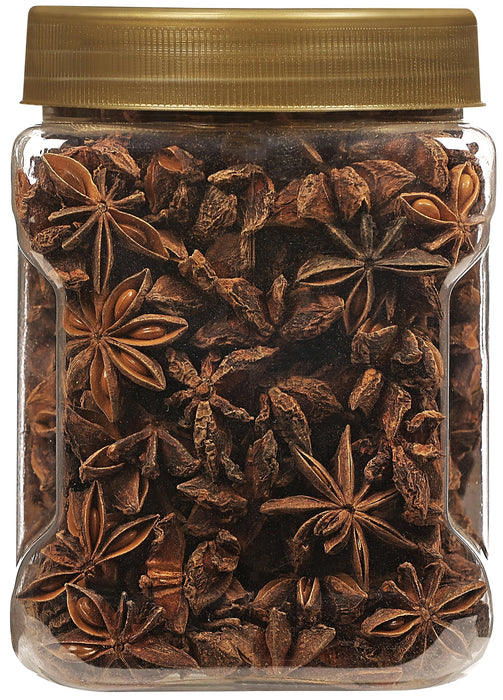 Rani Star Anise Seeds, Whole Pods (Badian Khatai) Spice 5.29oz (150g) PET Jar ~ All Natural | Gluten Friendly | NON-GMO | Vegan | Kosher | Indian Origin