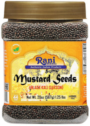 Rani Black Mustard Seeds Whole Spice (Kali Rai) 20oz