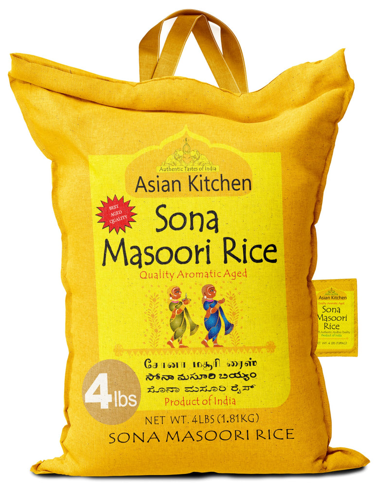 Rani Asian Kitchen White Sona Masoori Aged Rice 4lb