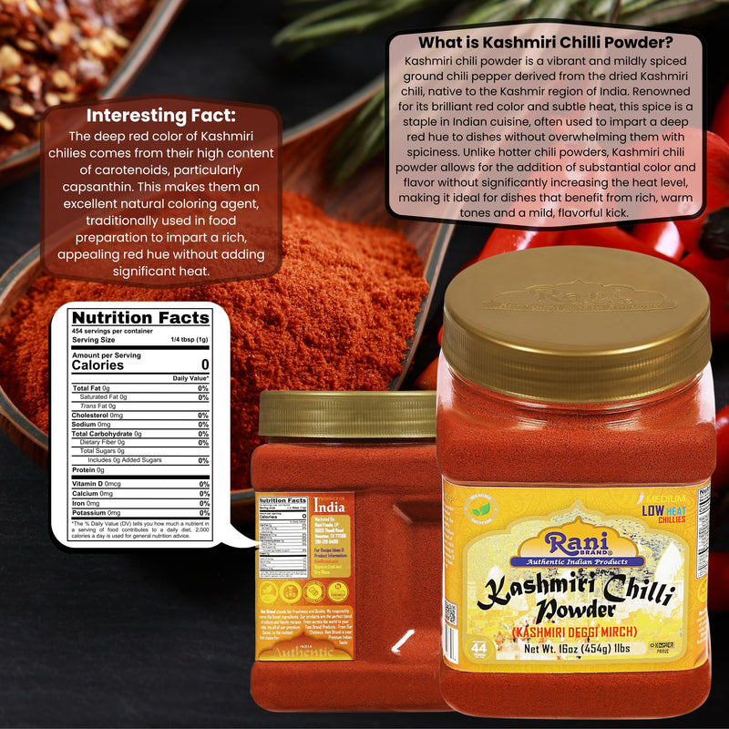 Rani Kashmiri Chilli {10 Sizes Available}