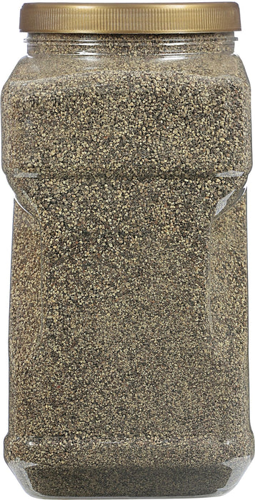 Rani Black Pepper Coarse Ground 28 Mesh (Table Grind) 80oz (5lbs) 2.27kg Bulk PET Jar ~ All Natural | Vegan | Gluten Friendly | NON-GMO | Kosher