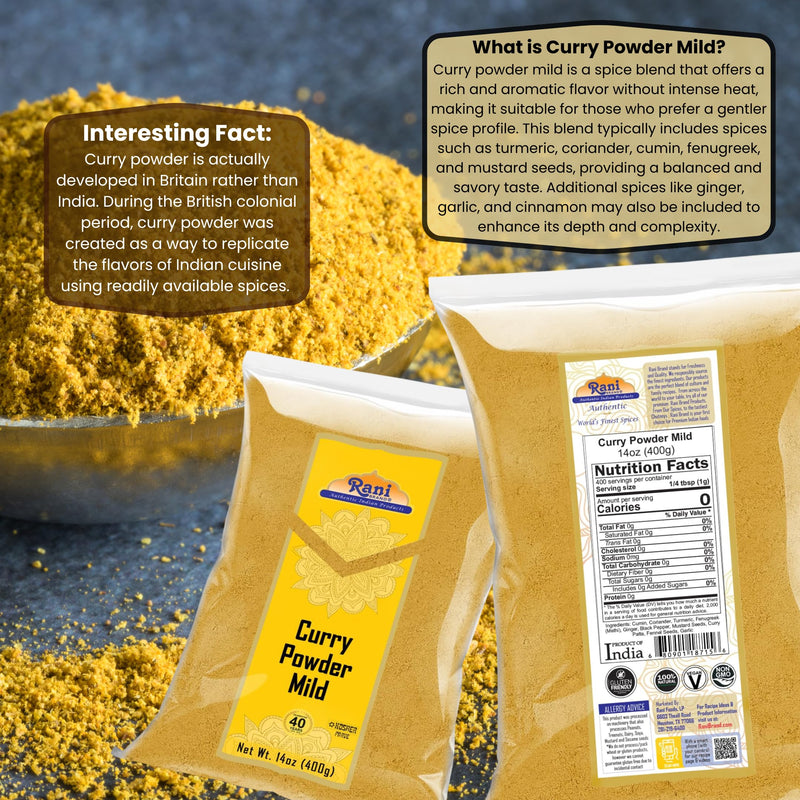 Rani Curry Powder Mild *BEST SELLER* {8 Sizes Available}