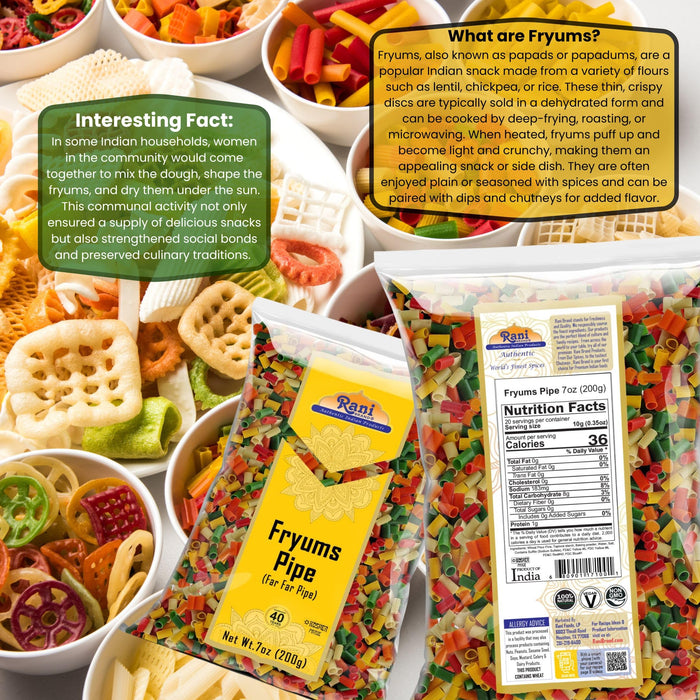 Rani Far Far, Fryum Snack {8 Sizes Available}