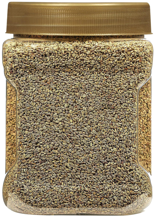 Rani Ajwain Seeds (Carom Bishops Weed) Spice Whole 16oz (1lb) 454g PET Jar ~ Natural | Vegan | Gluten Friendly | NON-GMO | Kosher | Indian Origin