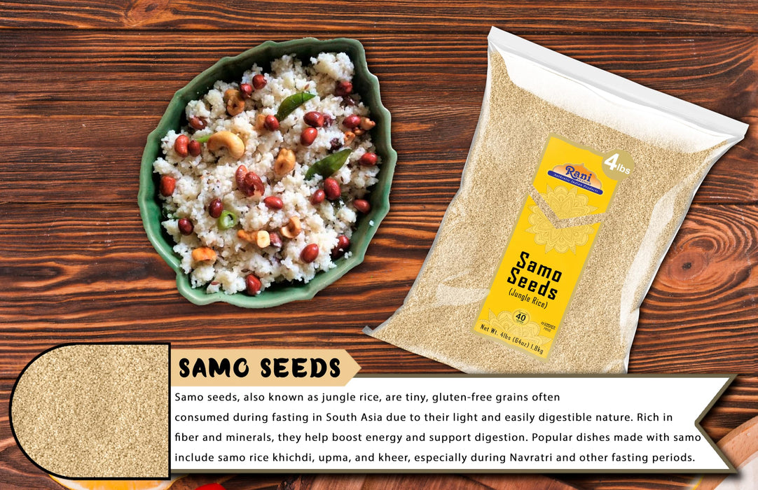 Samo Rice Tree Rani Samo Seeds Whole (Japanese barnyard millet) Echinochloa frumentac ...