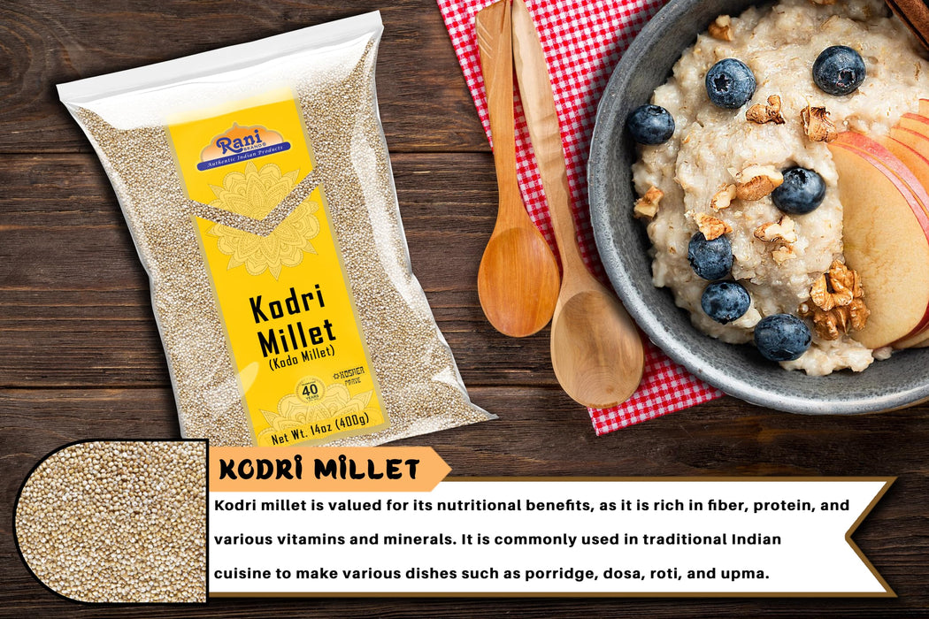 Kodri Rice Rani Kodri (Polished Kodo Millet Seeds) Ancient Grains 400g (14oz) ~ A ...