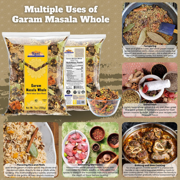 Rani Garam Masala Whole {5 Sizes Available}