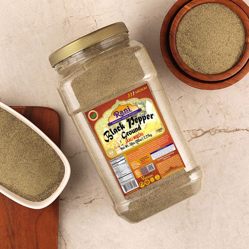 Rani Black Pepper Fine Grind {7 Sizes Available}