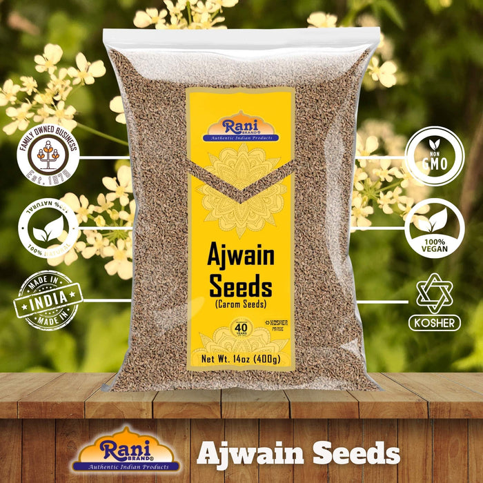 Rani Ajwain Seeds (Carom Bishops Weed) Spice Whole {9 Sizes Available}