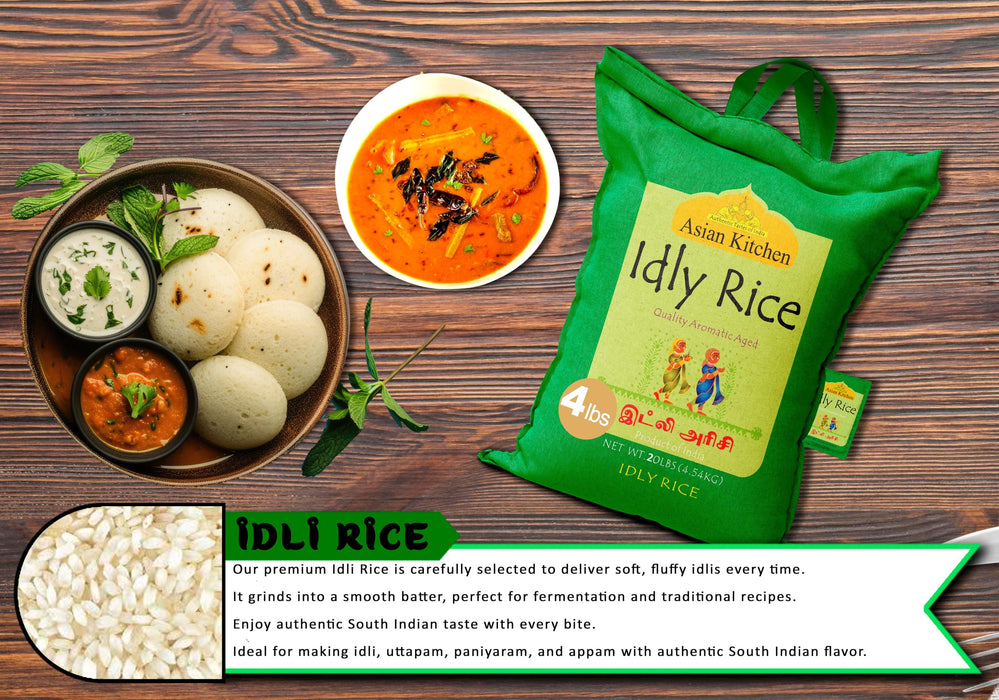 Asian Kitchen Idly (Idli) Rice {3 Sizes Available}